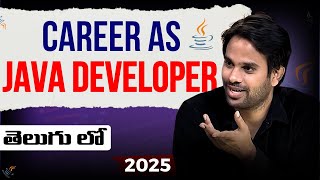Career as java Developer in 2025 | Java Full Stack Tutorials Telugu | Brolly Academy
