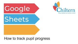 Google Sheets: How to track student progress