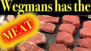 Wegmans Meat Store Tour Come shop with me 2021