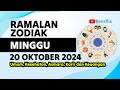 RAMALAN ZODIAK HARI INI, MINGGU 20 OKTOBER 2024