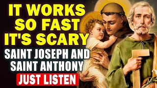 💖 SAINT JOSEPH AND SAINT ANTHONY - FOR THEIR IMPOSSIBLE AND URGENT CAUSE ✝️