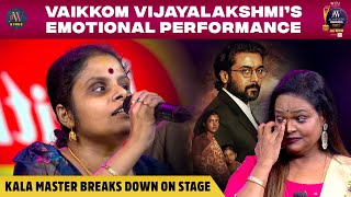 Vaikom Vijayalakshmi's Emotional Performance | Kala Master Breaks Down On Stage | JFW Binge
