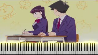 Komi Can't Communicate Episode 4 OST - Want to be Friend with Komi-san [Piano Tutorial + sheet]