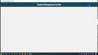 Student Management System Tutorial using Python Tkinter Part -1