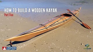 How to Build a Kayak | The Shearwater 17 Kayak | Part Five - Preparing to Fibreglass the Inner Hull