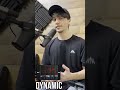 Condenser Microphones vs Dynamic Microphones for Vocals - What's the Difference?