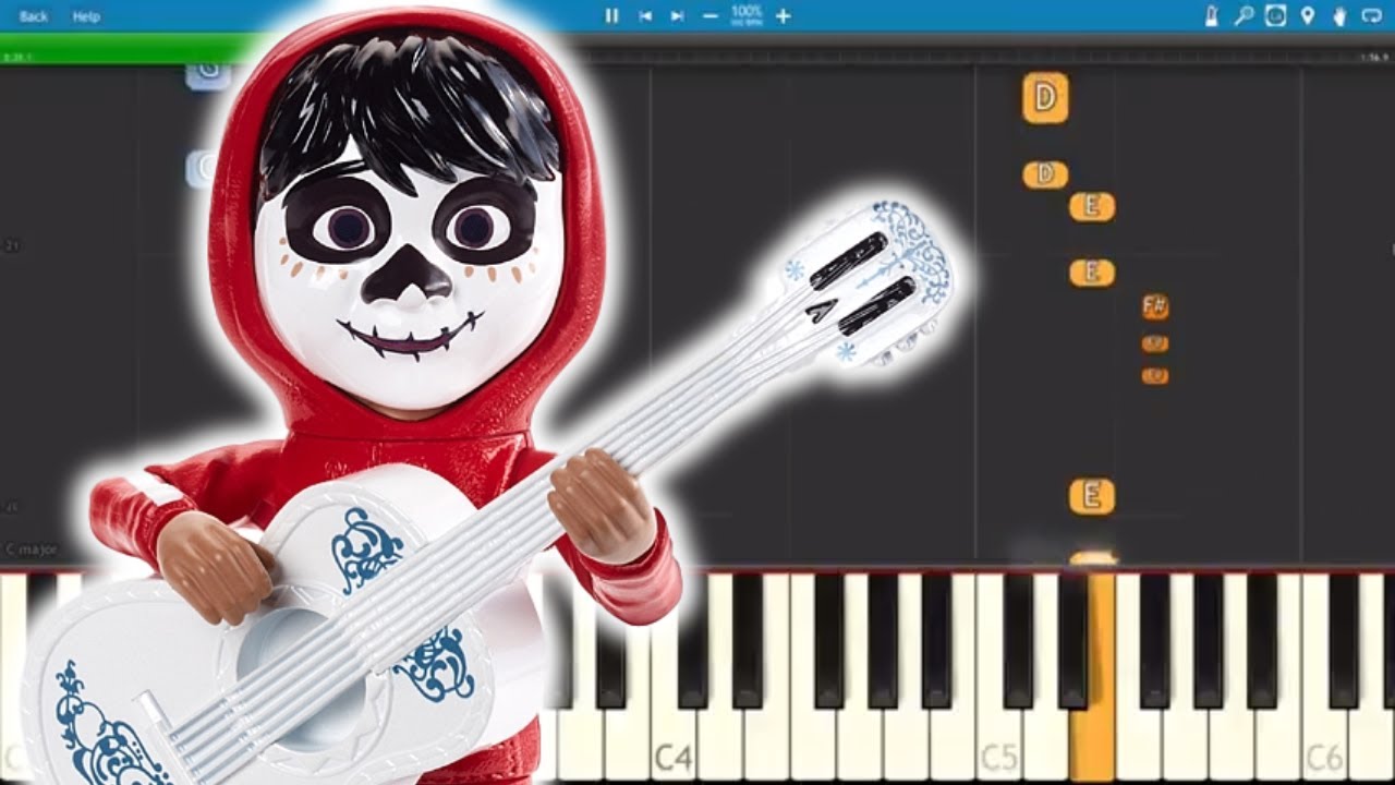 How To Play Un Poco Loco Easy Piano Tutorial Disney S Coco