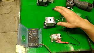 전자개폐기 (electromagnetic switch 전자접촉기 magnetic contactor MC)와 파워릴레이(power relay) 작동영상과 불량 수리교체 사용법