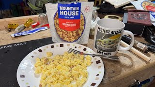 Taste Testing Mountain House Scrambled Eggs and ​⁠@FireDepartmentChronicles Black Cherry Burning