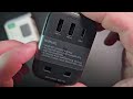 ugreen uk to european plug adapter pd 30w gan fast  unboxing