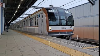 東京メトロ有楽町線10000系10112F各駅停車石神井公園行き富士見台駅到着(2023/5/29)