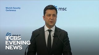 Ukrainian President Zelensky urges allies to act swiftly in deterring Putin’s invasion