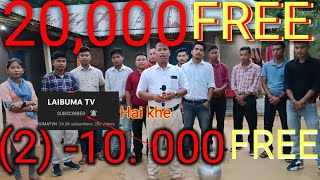 20,000 Free Nadi, Subscribe khwlai Di,Screen shot what's up bo Rohor di, 8731090834.