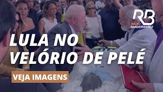 VEJA: Lula chega para velório de Pelé