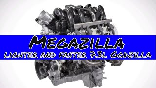 Megazilla Version of 7.3l Godzilla V8 Crate Engine