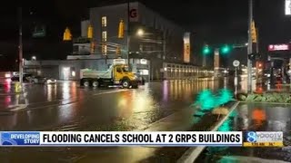 Storms bring flooding, debris to West Michigan roads