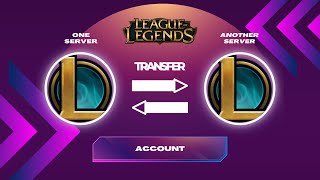 Change Your League of Legends Account Server #leagueoflegends