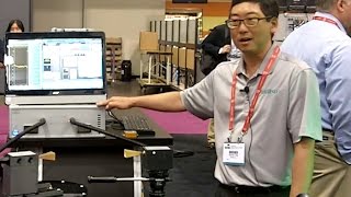 Demonstrating ShockLine E-band VNA Solution at IMS 2016