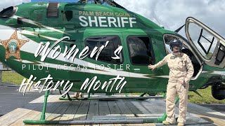 Women History Month - PBSO Highlights Pilot Megan Foster