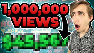 How much YouTube Paid Me for My 1,000,000 Viewed Video #Shorts