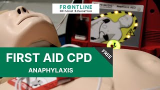 First Aid CPD - Anaphylaxis