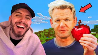 GORDON RAMSAY IS IN MINECRAFT??!!