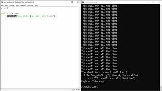 Python Tutorial - 27 - While Loops