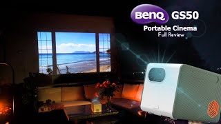 BenQ GS50 Indoor & Outdoor Portable Full HD Home Cinema Projector
