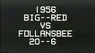 1956 Steubenville Big Red vs Follansbee Blue Wave 10-12-56