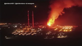 A battery plant fire in California started during a boom for energy storage