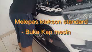 DIY : Mengganti Klakson Raize tanpa buka bumper dan tanpa Relay