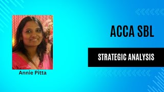 ACCA SBL Strategic Analysis