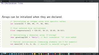 #7 Arrays in C Explained | Derived Data Types Tutorial