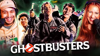 GHOSTBUSTERS (1984) MOVIE REACTION - NO WONDER THIS IS A CLASSIC! - FIRST TIME WATCHING - REVIEW