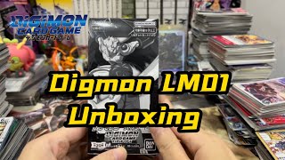 [DTCG]Digimon LM01 Unboxing 開箱，有愛才買的限定卡盒