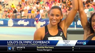 Lolo Jones sets sights on Olympics