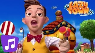 Lazy Town | The Mine Song Music