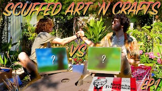 Scuffed Arts n' Crafts: Ai Decides Our Paintings