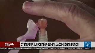 G7 steps up support for global vaccine distribution