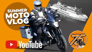 Motovlog: Quick ride out + our motorcycle touring trip countdown begins + other news | o75 (2019)