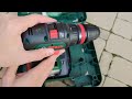 unpacking unboxing drill driver screwdriver bosch advanceddrill 18 set 06039b5007