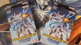 Digimon Card Game 2020 Double Pack Set 02 2nd unboxing