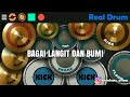Bagai Langit Dan Bumi ( Real Drum Cover )