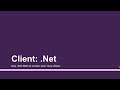 Client: .Net | Part - 24 | Create Chatbots using Dialogflow(API.AI) & deploy on GCloud