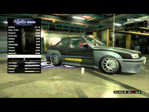 GTA V - How to make a drift car (+ Some drifting at the end) GTA V - How to make a drift car (+ Some drifting at the end)