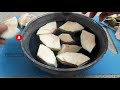 how to peel core and cut a breadfruit easy steps to cut nirpanas at home raksha s kitchen