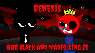 Genesis (fnf soft) but Black and Mario sing it (fnf cover)