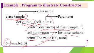 Constructor and Destructor in Python , UNIT-III Modularity and OOPsUnit 3 part 4