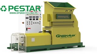 EPS Heat Compactor Mars - C300 with Silo System GreenMax | Styrofoam (EPS, XPS, EPE) - Recycling