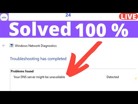 How To Fix Your DNS Server Might Be Unavailable Error In Window 10/11 Hindi| DNS Server Unavailable